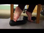 Foot/Shoe Play, Under My Desk (HD)