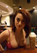 At Starbucks [IMG]