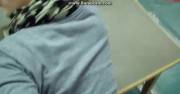 Creampie in the classroom! [GIF]