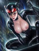 Catwoman On The Prowl. [DC Comics.] 