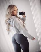 I'd say I'm tired of Anna Nystrom pics but her ass just keeps getting nicer