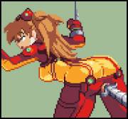 Asuka Pixel Animation [Neon Genesis Evangelion]