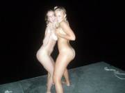 Skinny dipping in the dark