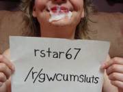 Please verify my cumslut!