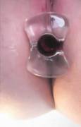 I love looking inside o[f] my glass plug .. Don't you?