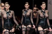 Madalina Pica at Lise Charmel Lingerie Fashion Show