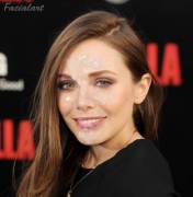 Elizabeth Olsen facial [OC]