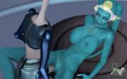 Twi'lek and Kaminoan