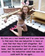 A real handful [Babysitter, Humiliation, Bondage]