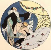 "Les Délassements d'Eros" by Gerda Wegener (c. 1913)