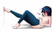 Skinny jeans are a nightmare; feat. Ryuko (the-purse-of-pudge / captainpudgemuffin) [Kill La Kill]