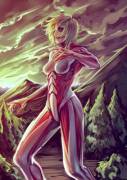 Female Titan from Attack On Titan