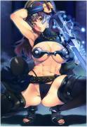 Warrior Woman Claudette (Queen's Blade)