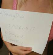 SaucyDuo Verification [F]