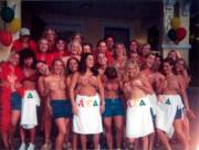 Alpha Gamma Deltas lend a handbra to their sisters (X-post r/SororityGirls )