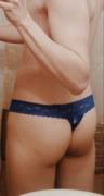 New Blue Thong