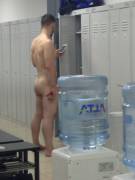 Locker Room Candid