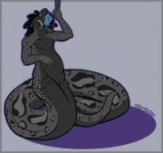 Along Came A Snake [furry] [naga] [soft] [oral]