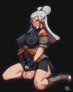 Paya sucking herself off (Deathmask)