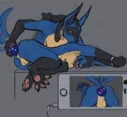 Lucario sketches2 -- Kra-Ra [MF] (Killioma)