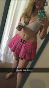 Slutty school girl outfit