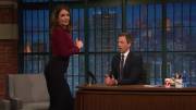 Tina Fey on Late Night with Seth Meyers