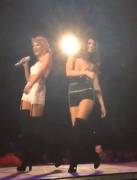 Taylor Swift &amp; Selena Gomez - Nice thigh high Boots (Gif)