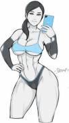 Wii Fit Trainer Selfie (Nisetanaka) [Wii Fit]