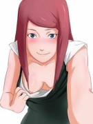 Kushina being a tease