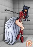 Let's welcome our newest prisoner Ahri to the asylum. She'll learn soon enough that escape is impossible. (ReMaker)