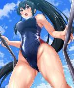 Yahagi at the Pool