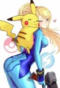 Samus &amp; Pikachu