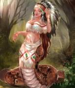 Native American Lamia