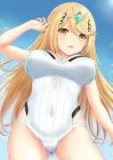 Mythra's Swimsuit