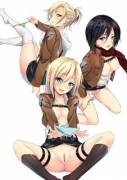 AoT panties on show