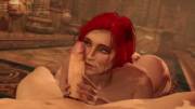 Triss cock worship (EchieeSFM)