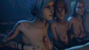 Chloe Price, Max Caulfield, &amp; Rachel Amber Trying to Titfuck Some Dudes (dinoboy555)