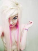 Pale scene girl