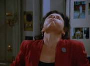 Julia Louis-Dreyfus can't swallow