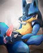 Lucario gets off [twbcat]