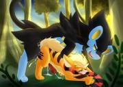 Luxray and Growlithe [LoneWolfFL]