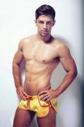 Ryan Greasley (@Ryan_Greasley) in shorts from '2eros'