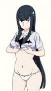 Boob Flash (Kiryuuin Satsuki) [tonotyama]