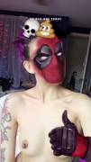 [self] topless deadpool