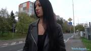 Public Agent MILF loses handbag and her panties