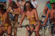 Naked bike riders