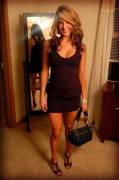 Milf in a cute little black dress (x-post /r/IRLmilfs)