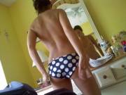 Nice polka dot panties