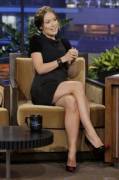 Olivia Wilde wearing heels during a talk show [x-post from r/TalkShowGirls]