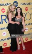 Phoenix Marie and Angela White at the 2013 XBiz Awards